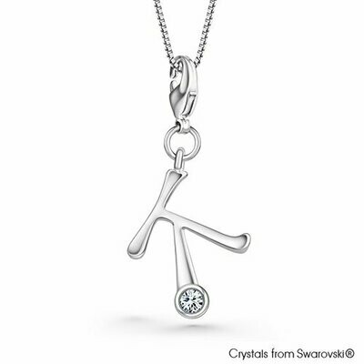 LUSH Alphabet K Charm Necklace