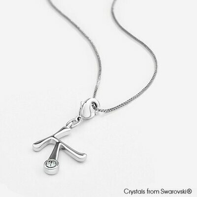 LUSH Alphabet K Charm Necklace