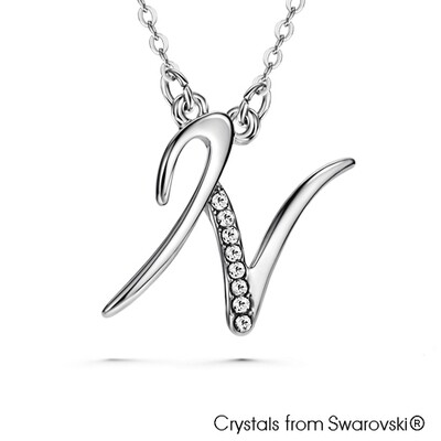 LUSH Alphabet N Necklace
