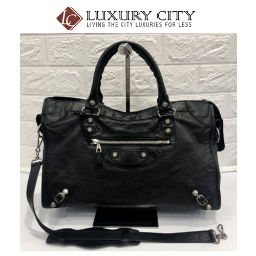 [Luxury City] Preloved Authentic Balenciaga Classic City Shoulder Bag