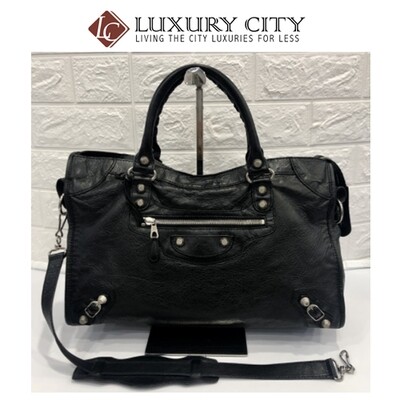 [Luxury City] Preloved Authentic Balenciaga Classic City Shoulder Bag
