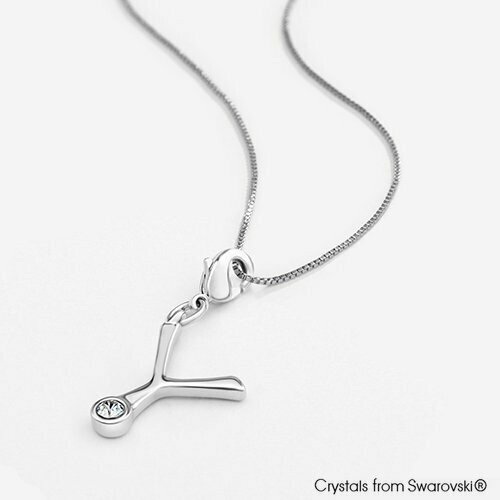LUSH Alphabet Y Charm Necklace