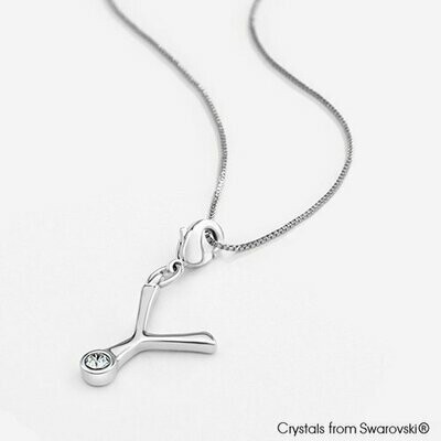 LUSH Alphabet Y Charm Necklace