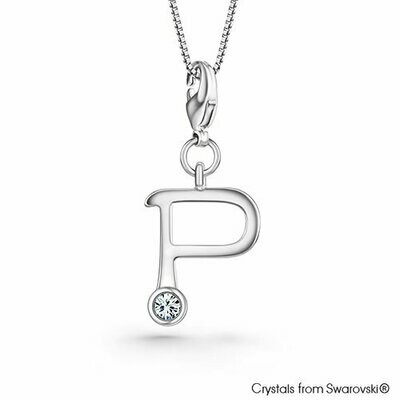 LUSH Alphabet P Charm Necklace