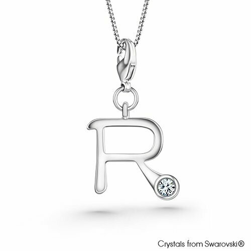 LUSH Alphabet R Charm Necklace
