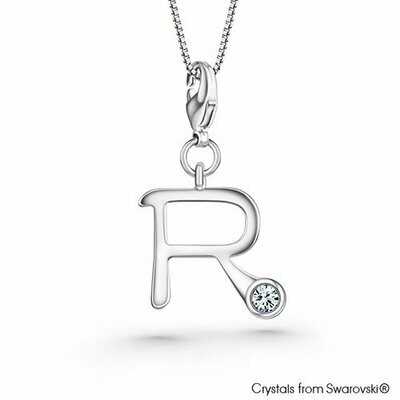 LUSH Alphabet R Charm Necklace