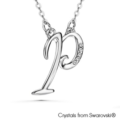 LUSH Alphabet P Necklace