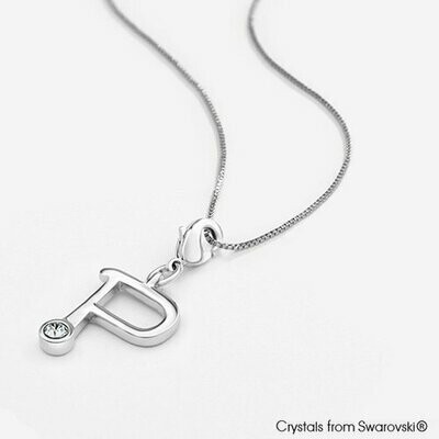 LUSH Alphabet P Charm Necklace