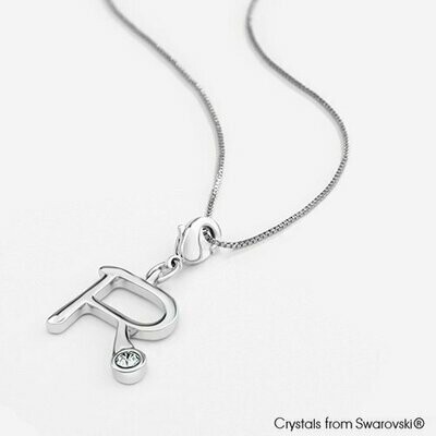 LUSH Alphabet R Charm Necklace