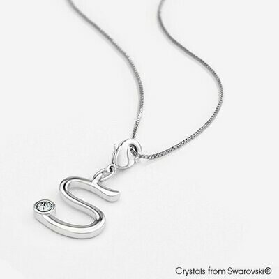 LUSH Alphabet S Charm Necklace