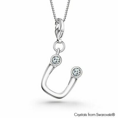 LUSH Alphabet U Charm Necklace