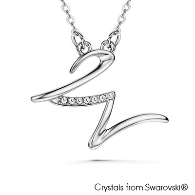 LUSH Alphabet W Necklace