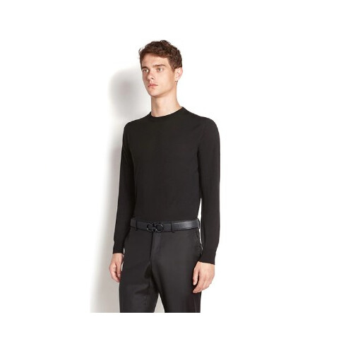[Luxury City] Salvatore Ferragamo Adjustable And Reversible Gancini Belt Black/Brown Sferragamo-679974