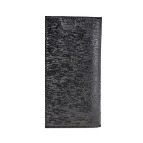 [Luxury City] Ferragamo Gancini Organizer Wallet Black Ferragamo-66A071