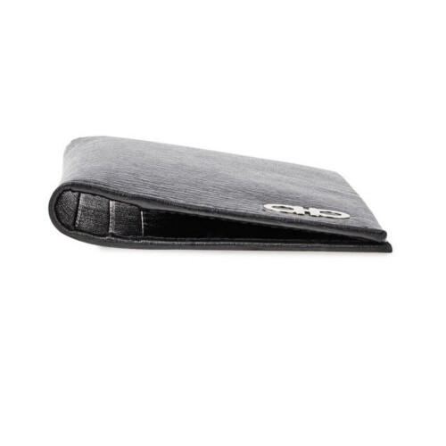 [Luxury City] Ferragamo Gancini Organizer Wallet Black Ferragamo-66A071