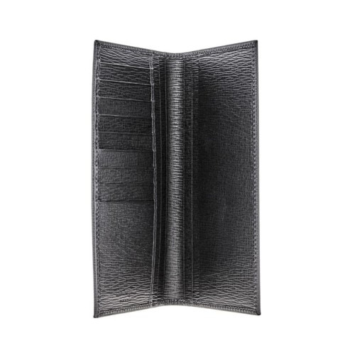 [Luxury City] Ferragamo Gancini Organizer Wallet Black Ferragamo-66A071