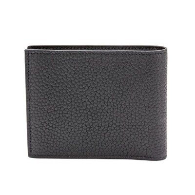 [Luxury City] Ferragamo Gancini Bifold International Wallet Black Ferragamo-66A072