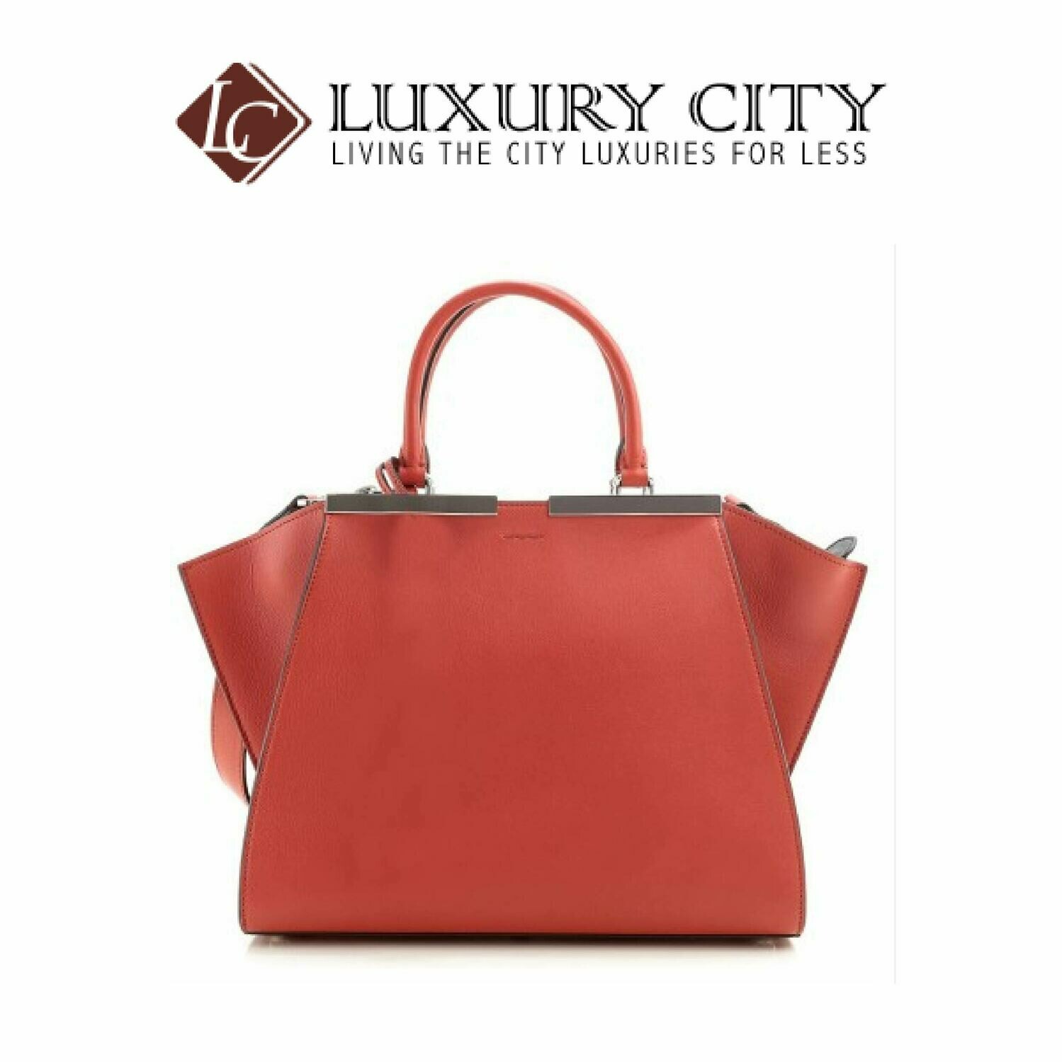 [Luxury City] Fendi Handbag 8BH279 - Dark Orange