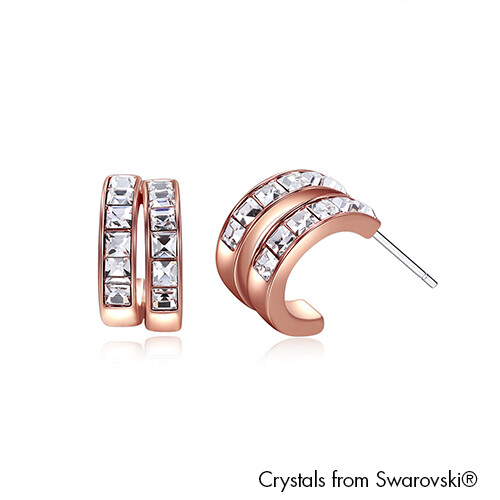 LUSH C Hoop Earrings