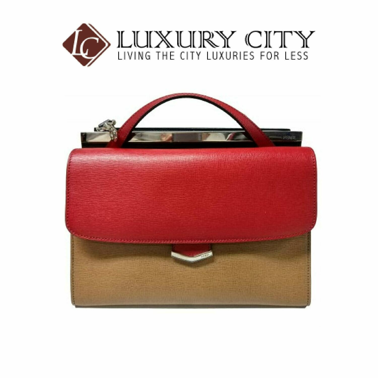 [Luxury City] Fendi 8BT222 Medium - Red/Brown/Blue