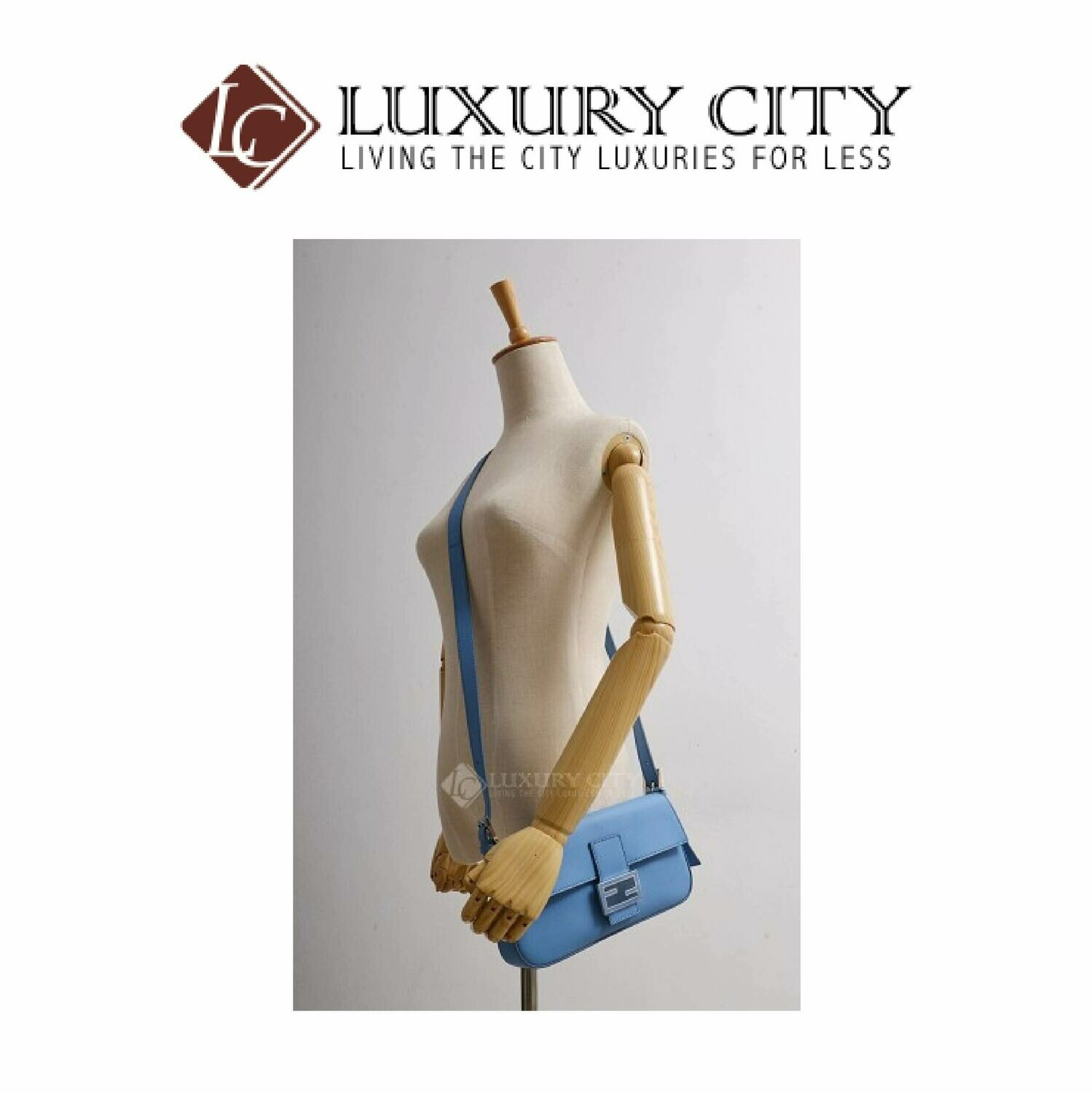 [Luxury City] Fendi Baguette Blue