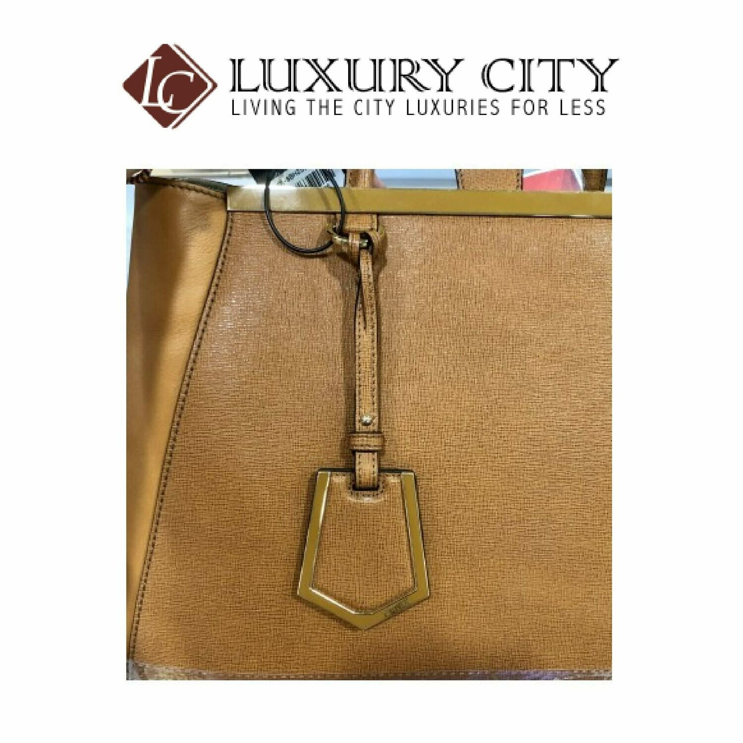 [Luxury City] Fendi Leather &quot;2Jours&quot; Bag