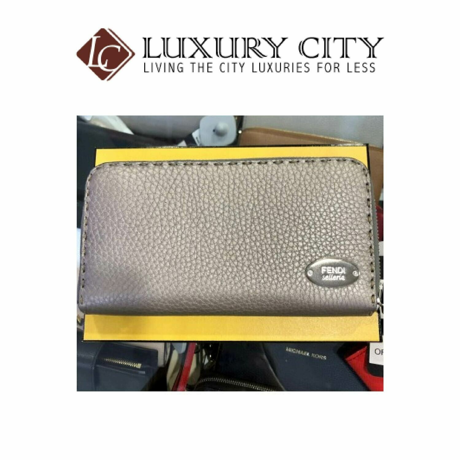 [Luxury City] Fendi Selleria Zip Around Wallet