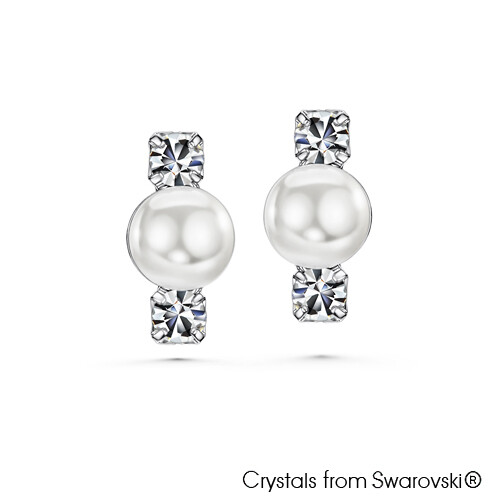 LUSH Gracious Swarovski Pearl Earrings