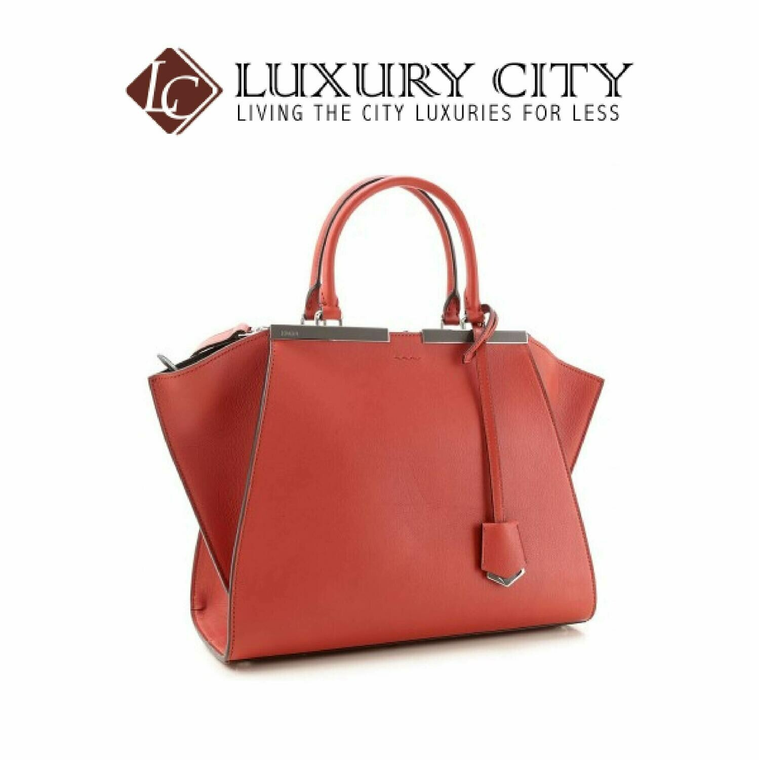 [Luxury City] Fendi Handbag 8BH279 - Dark Orange