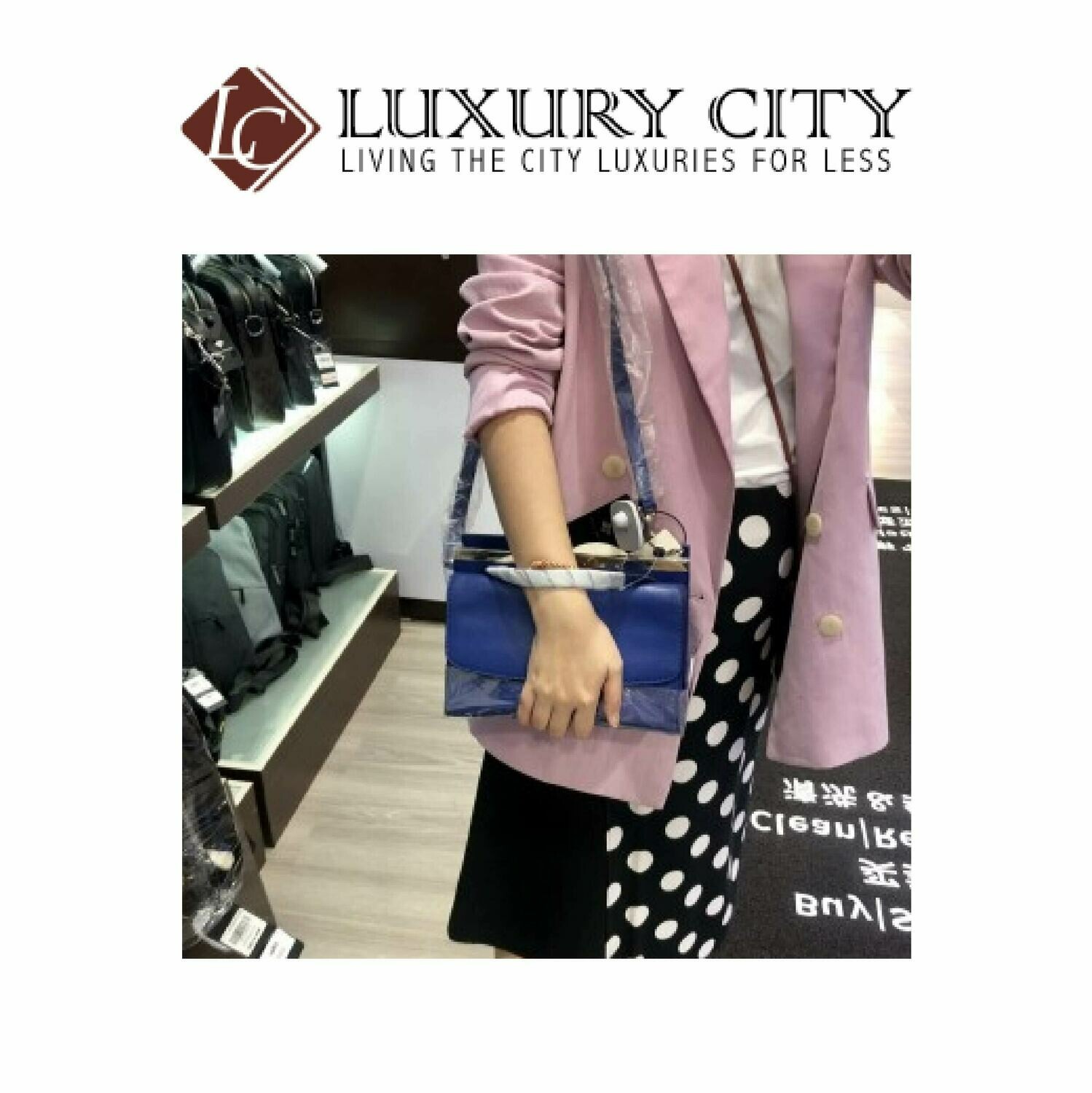 [Luxury City] Fendi 8BT245 Small - Blue