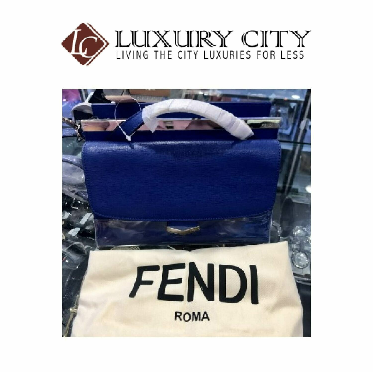[Luxury City] Fendi 8BT245 Small - Blue