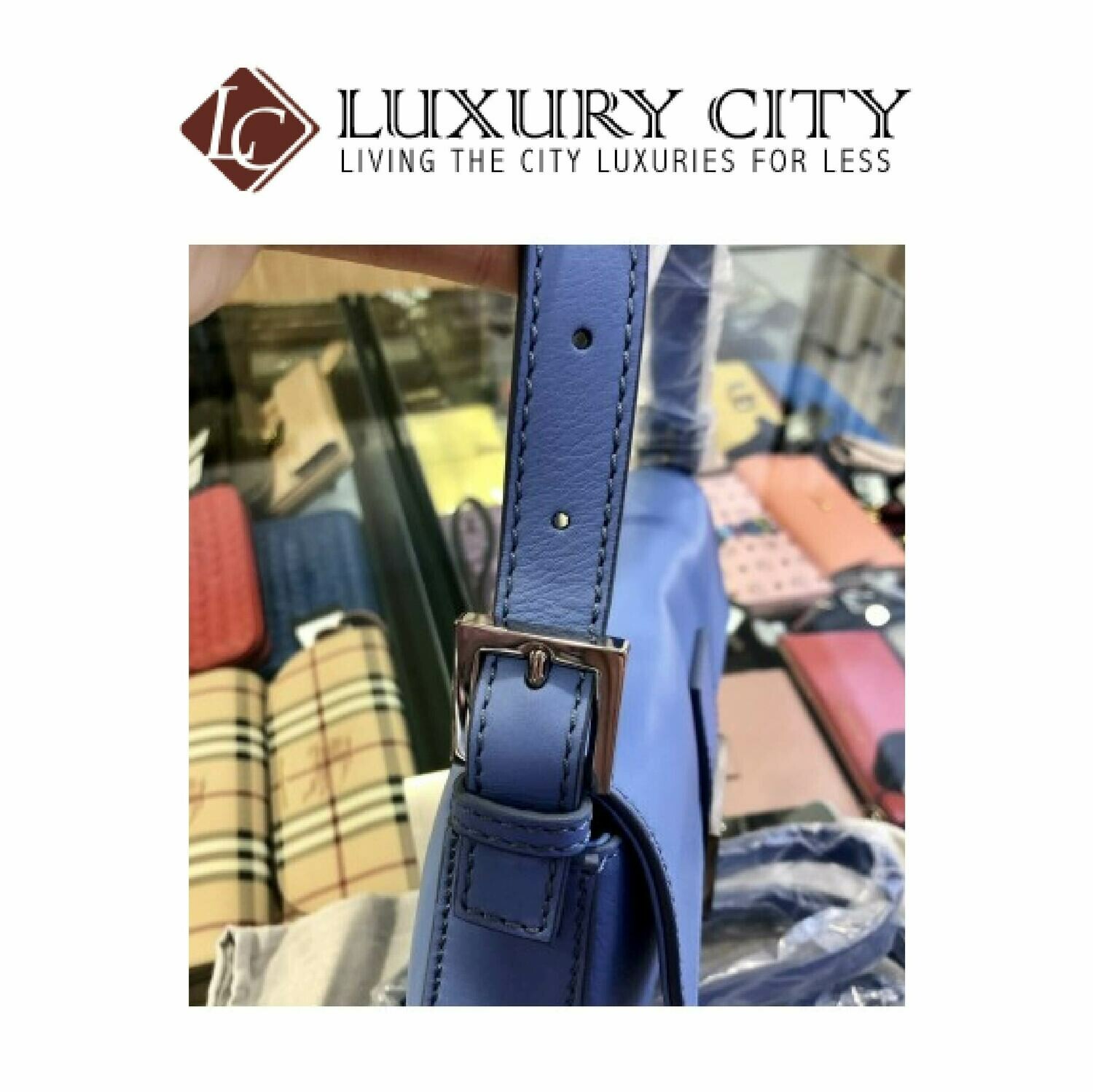 [Luxury City] Fendi Baguette Blue