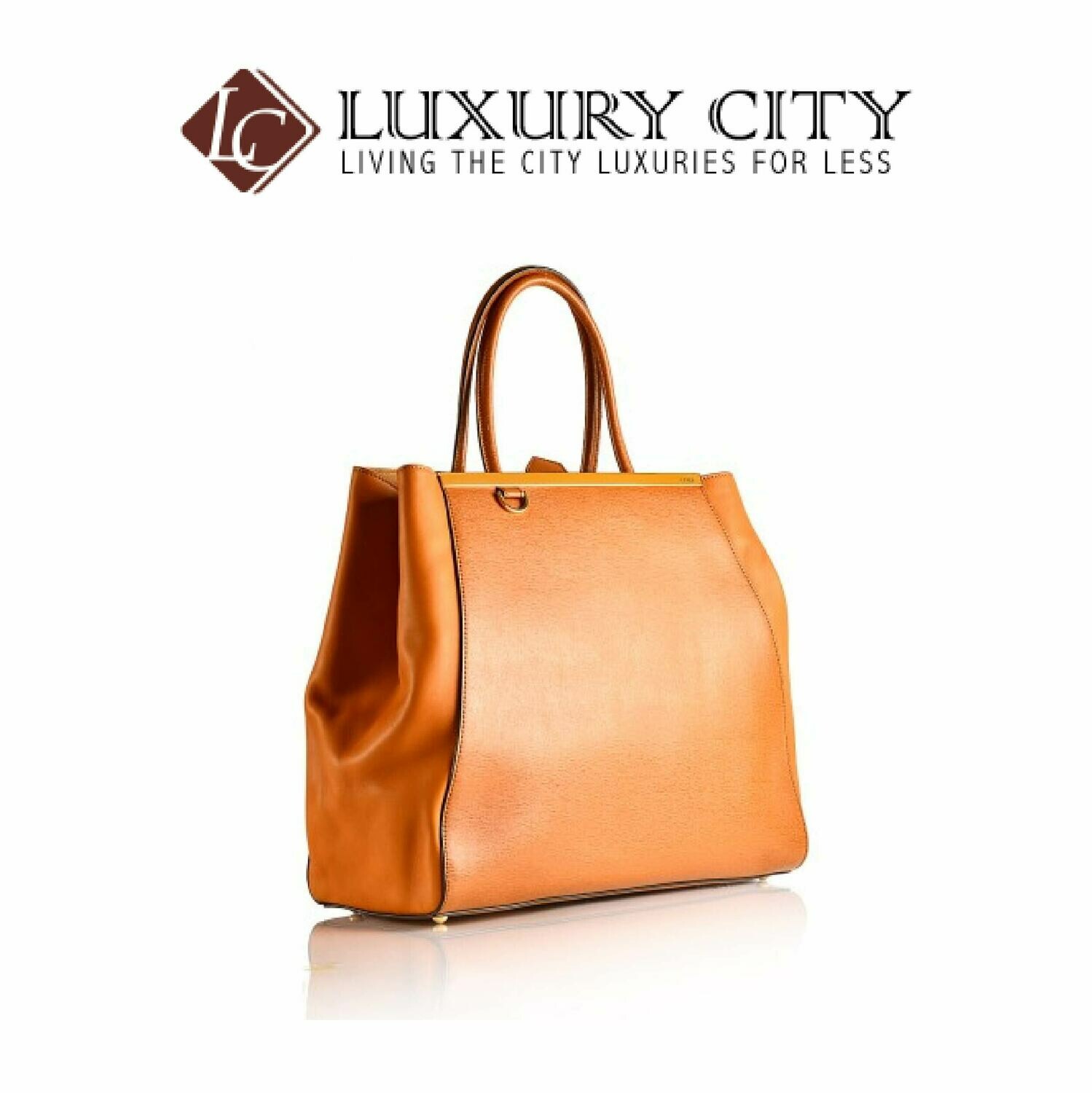 [Luxury City] Fendi Leather &quot;2Jours&quot; Bag