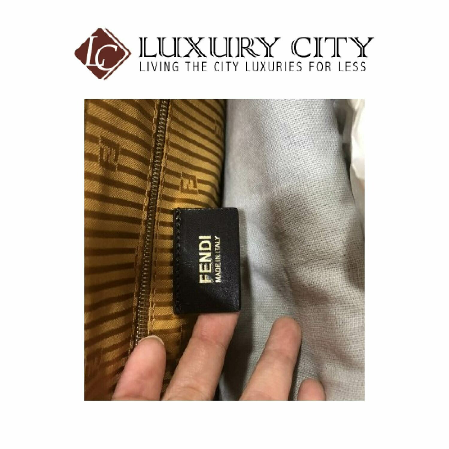 [Luxury City] Fendi Leather &quot;2Jours&quot; Bag