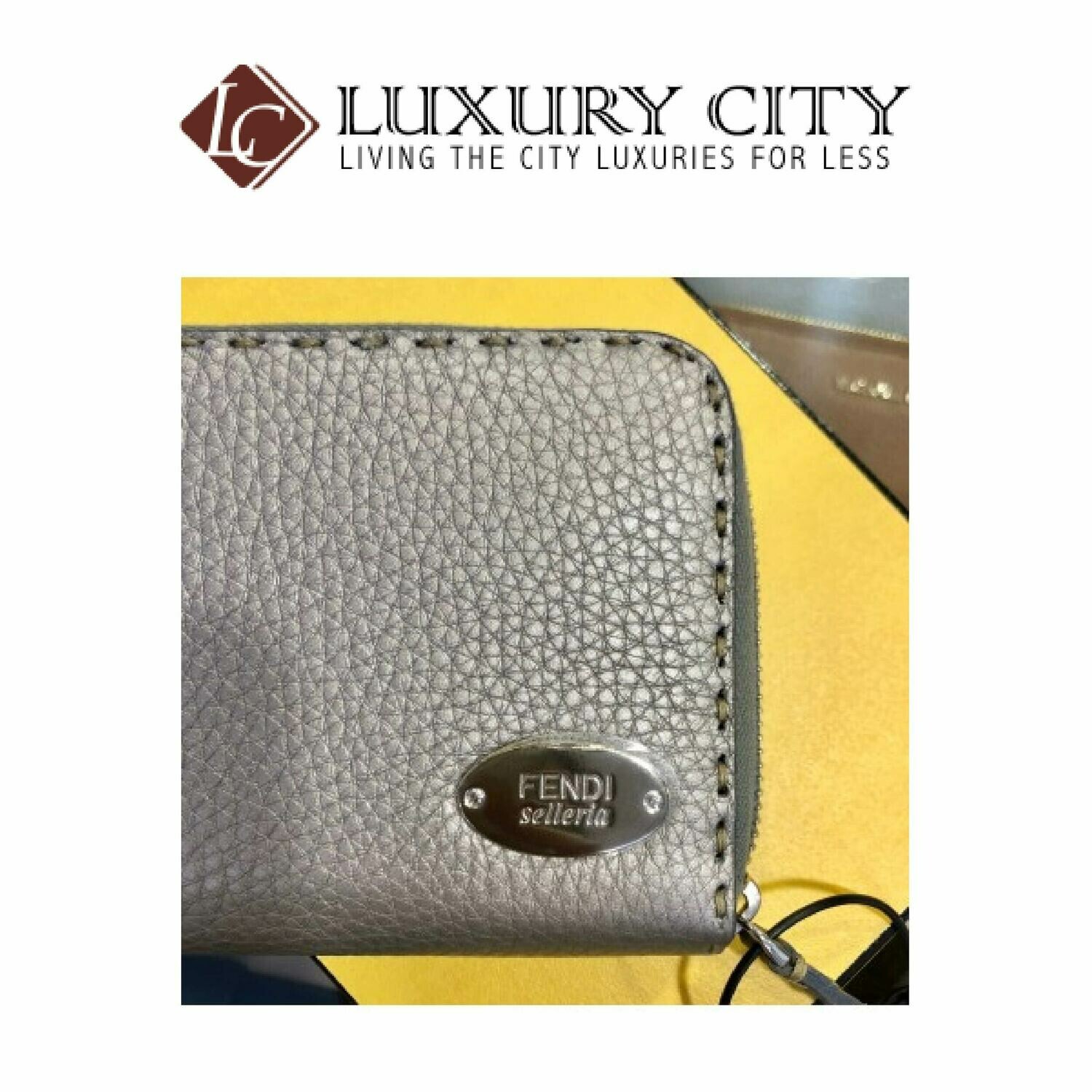 [Luxury City] Fendi Selleria Zip Around Wallet