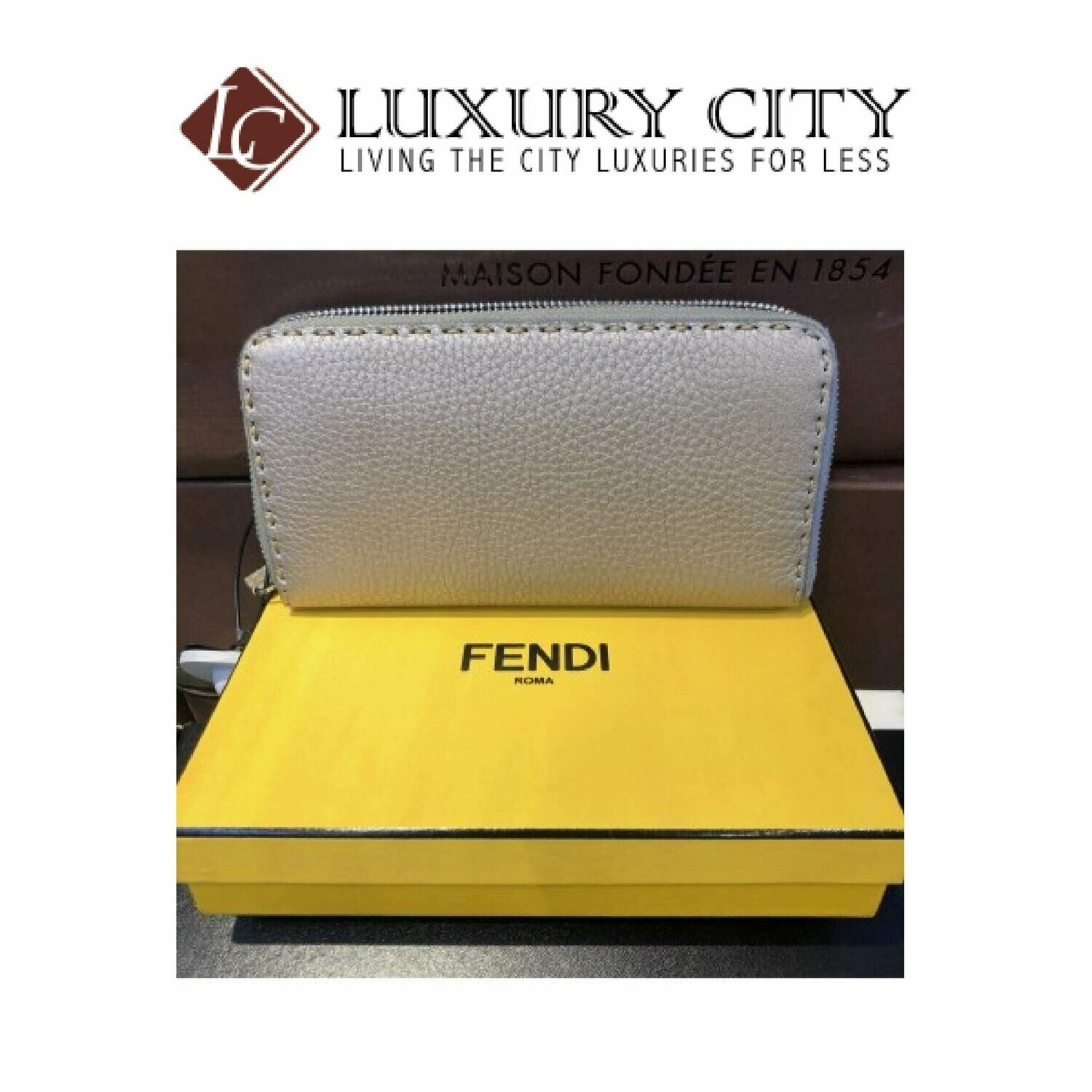 [Luxury City] Fendi Selleria Zip Around Wallet