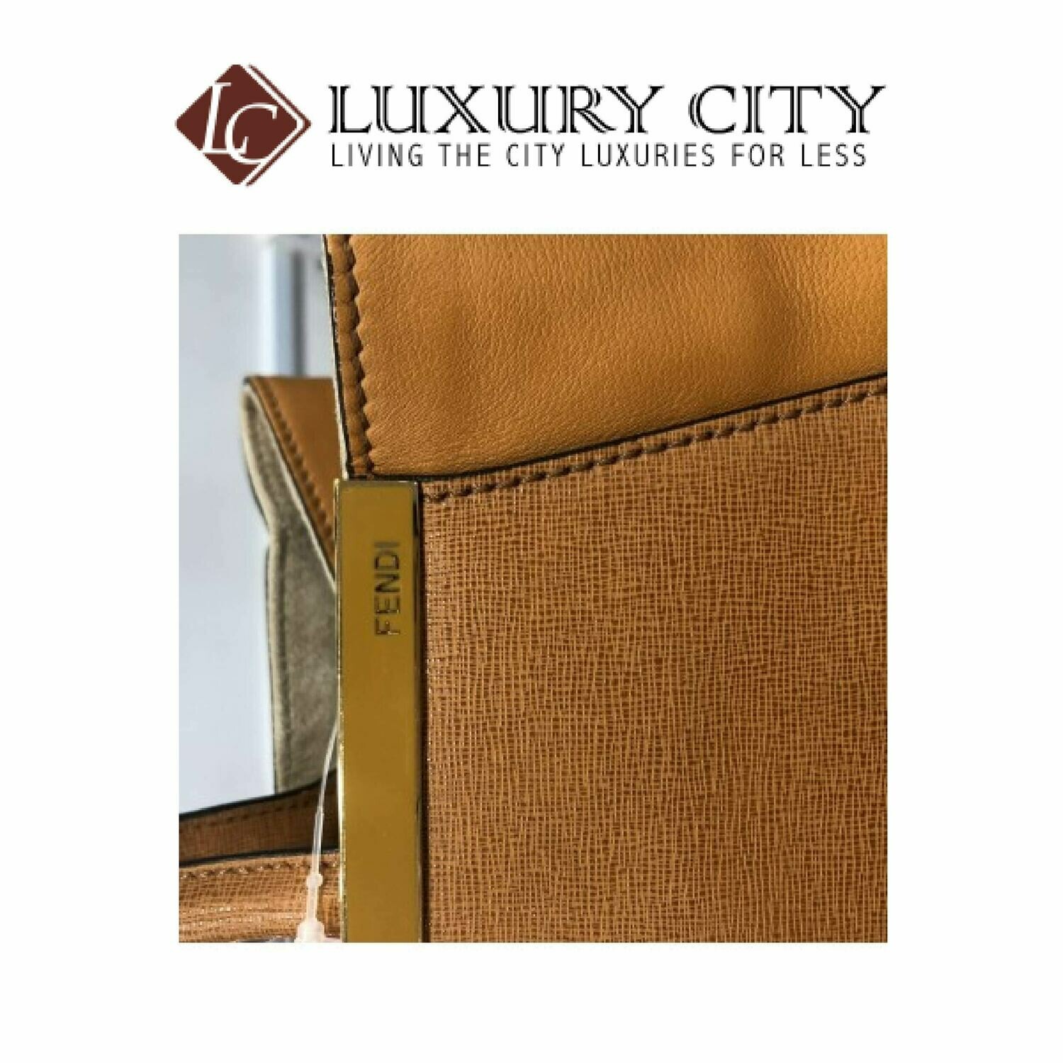 [Luxury City] Fendi Leather &quot;2Jours&quot; Bag