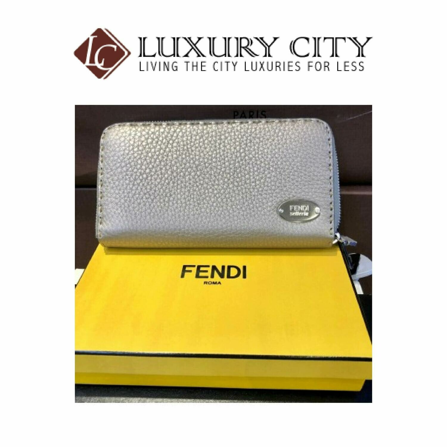 [Luxury City] Fendi Selleria Zip Around Wallet