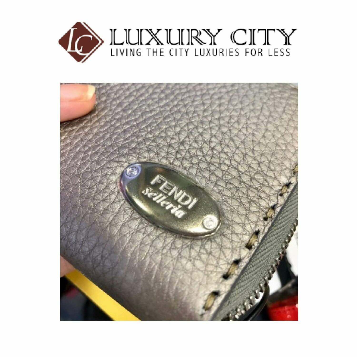 [Luxury City] Fendi Selleria Zip Around Wallet