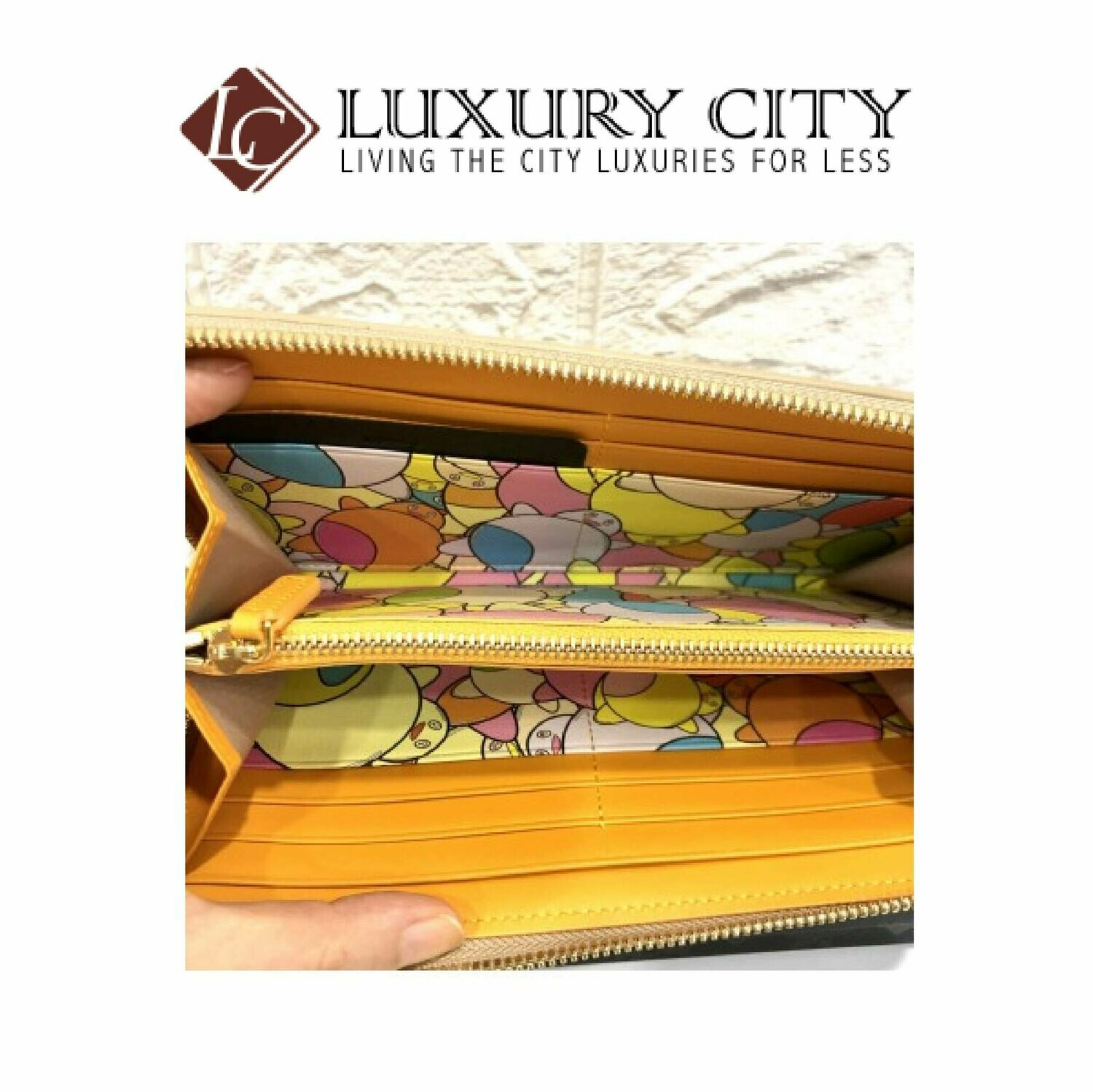 [Luxury City] MCM x Eddie Kang Zip Around Wallet in Visetos-MYL8SOC46IG