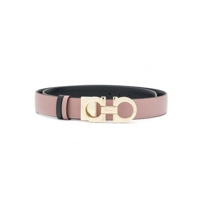 [Luxury City] Salvatore Ferragamo Brand New Ferragamo Double Sided Gancini Buckle Belt