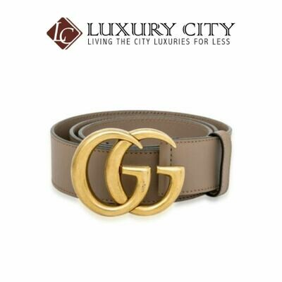 [Luxury City] Gucci GG Leather Belt
