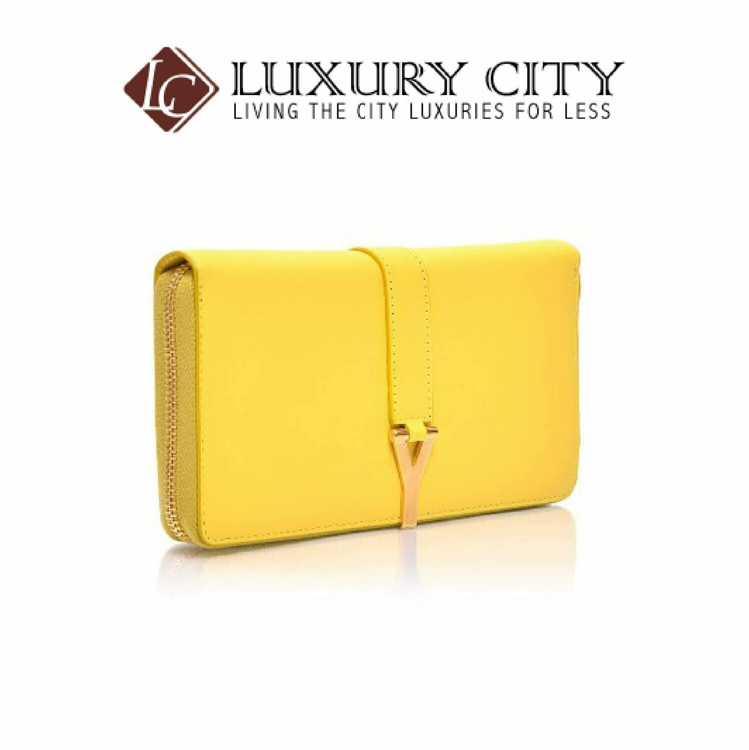 [Luxury City] Saint Laurent Y Line Zip Around Wallet