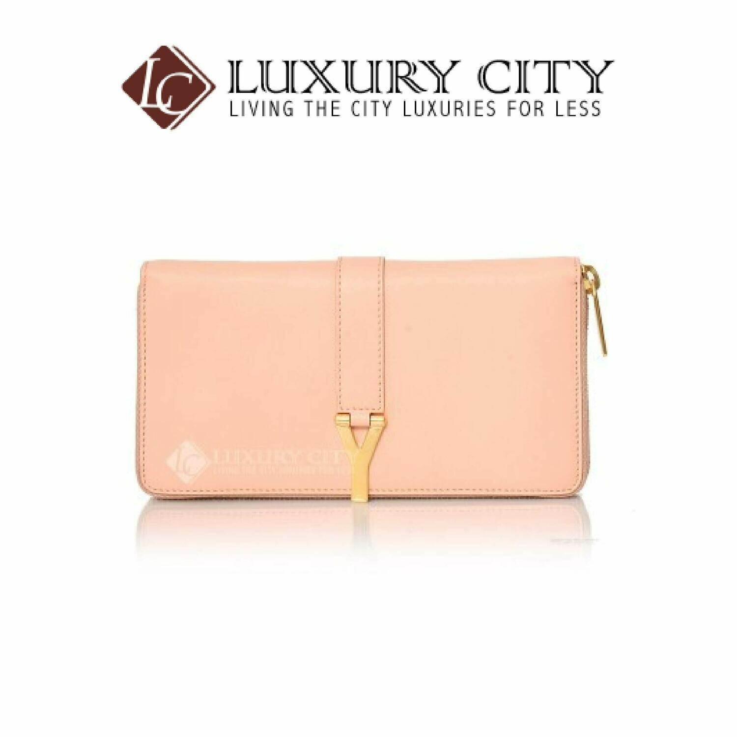 [Luxury City] Saint Laurent Y Line Zip Around Wallet