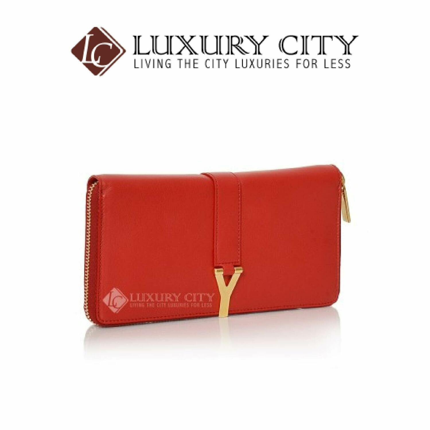 [Luxury City] Saint Laurent Y Line Zip Around Wallet