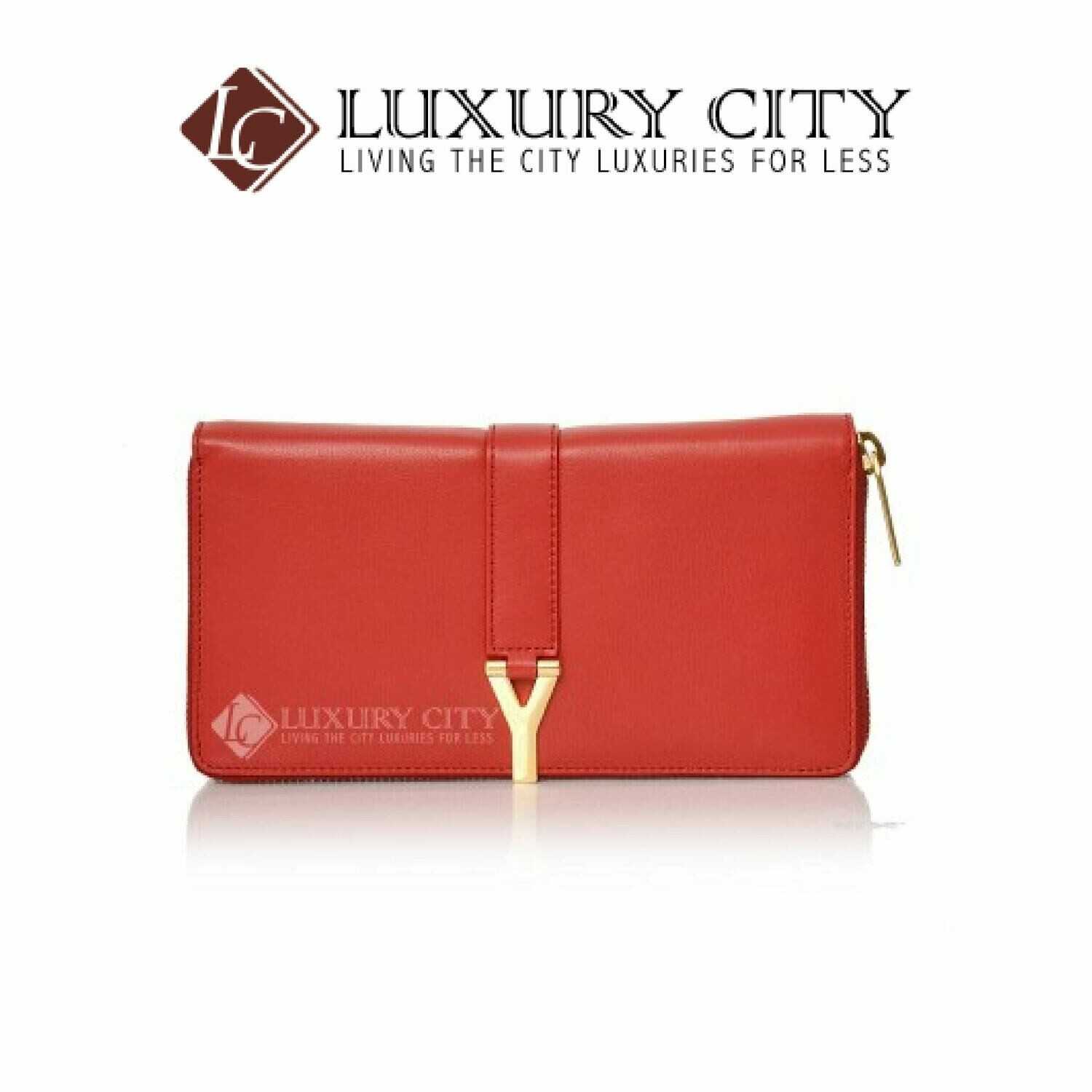 [Luxury City] Saint Laurent Y Line Zip Around Wallet