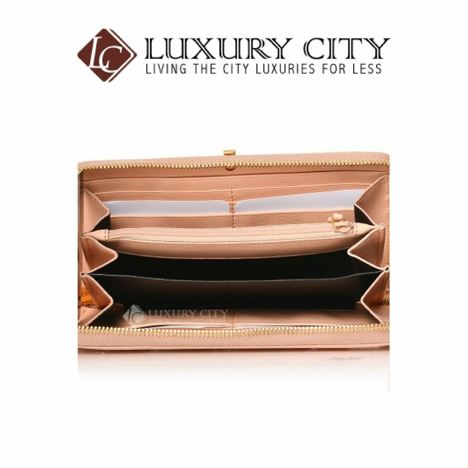 [Luxury City] Saint Laurent Y Line Zip Around Wallet