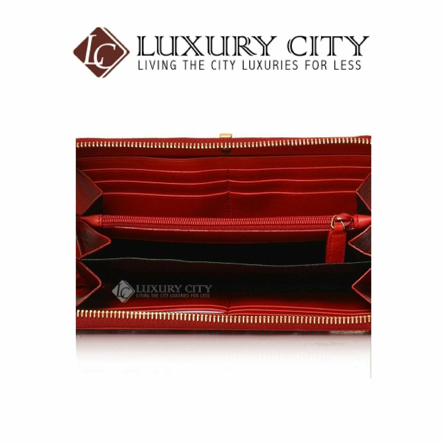 [Luxury City] Saint Laurent Y Line Zip Around Wallet