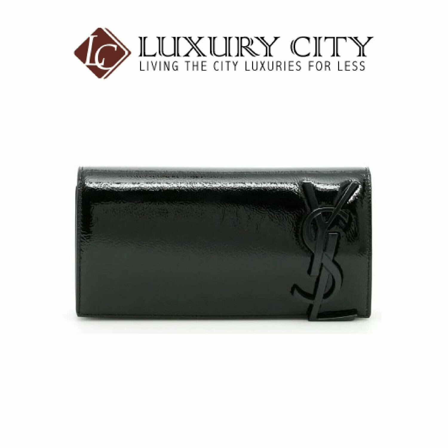 [Luxury City] Saint Laurent Smoking Clutch Black YSL-481787
