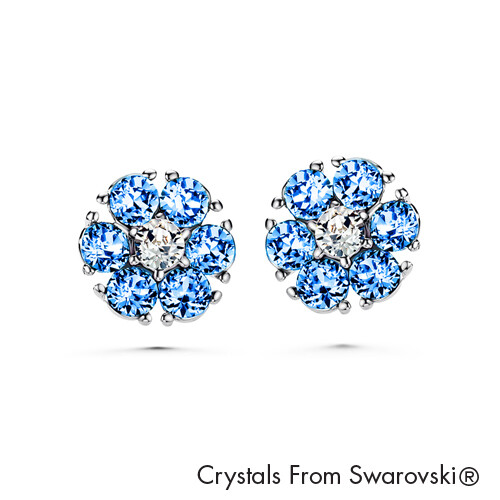 LUSH Flower Birthstone Earrings (Available in 12 Colours)